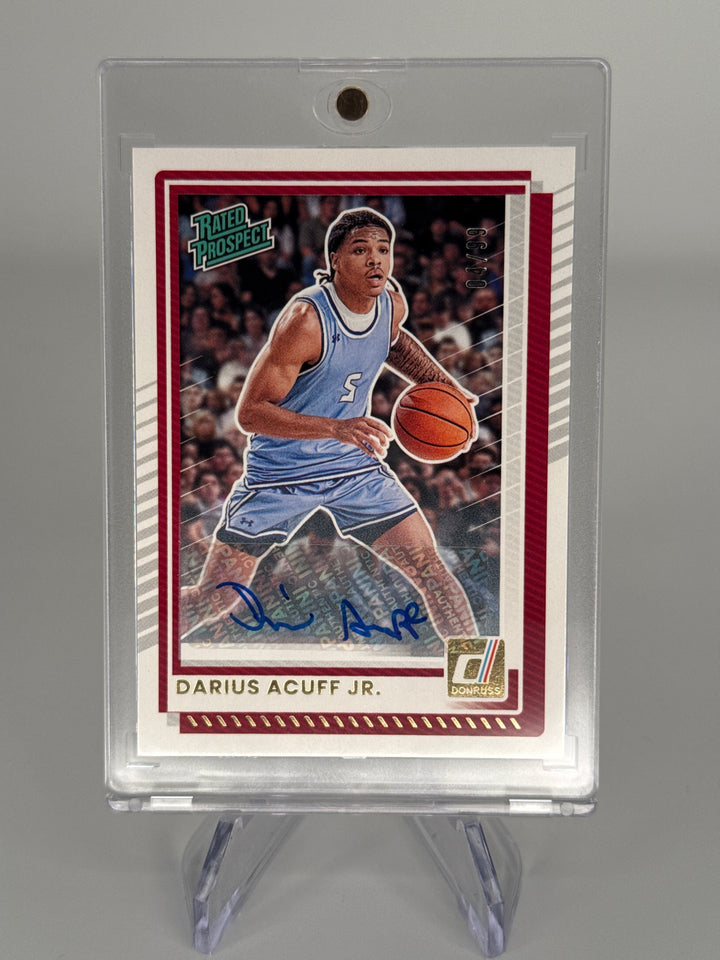 Darius Acuff Jr. 2026 Panini Donruss Rated Prospect Auto, 04/99