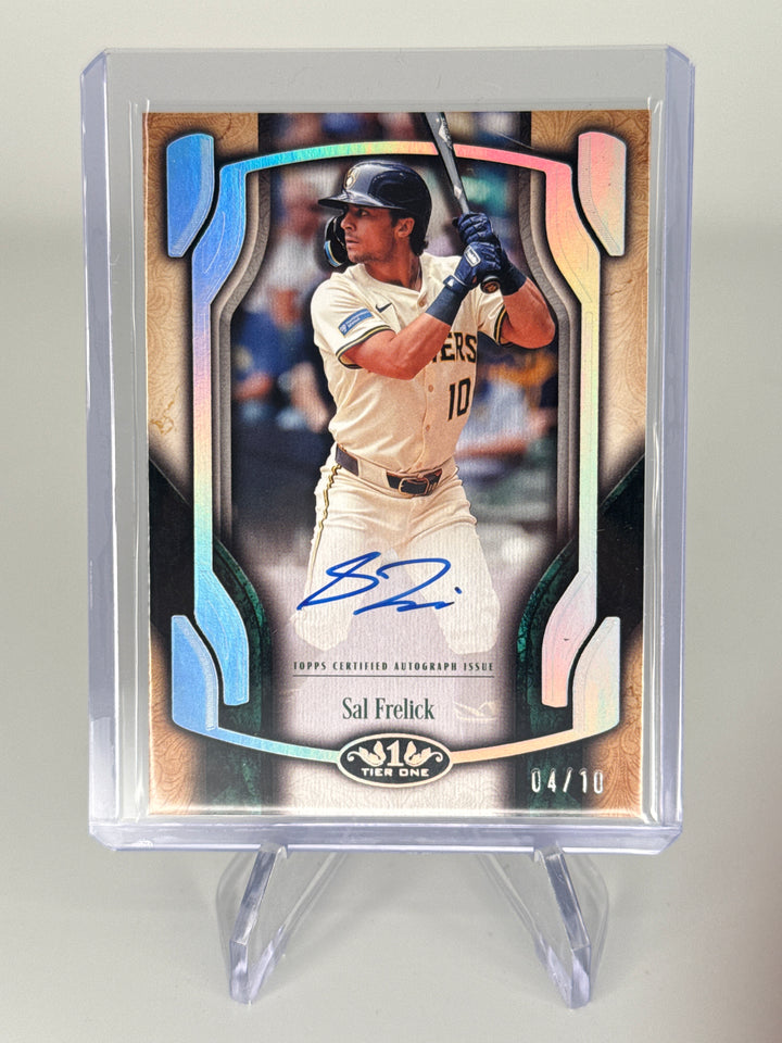 Sal Frelick 2026 Topps Tier One Breakout Auto, 04/10
