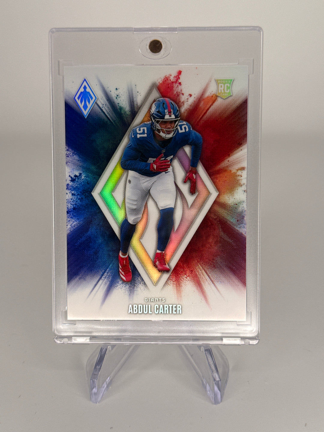 Abdul Carter 2025 Panini Phoenix SSP Color Blast Case Hit Rookie