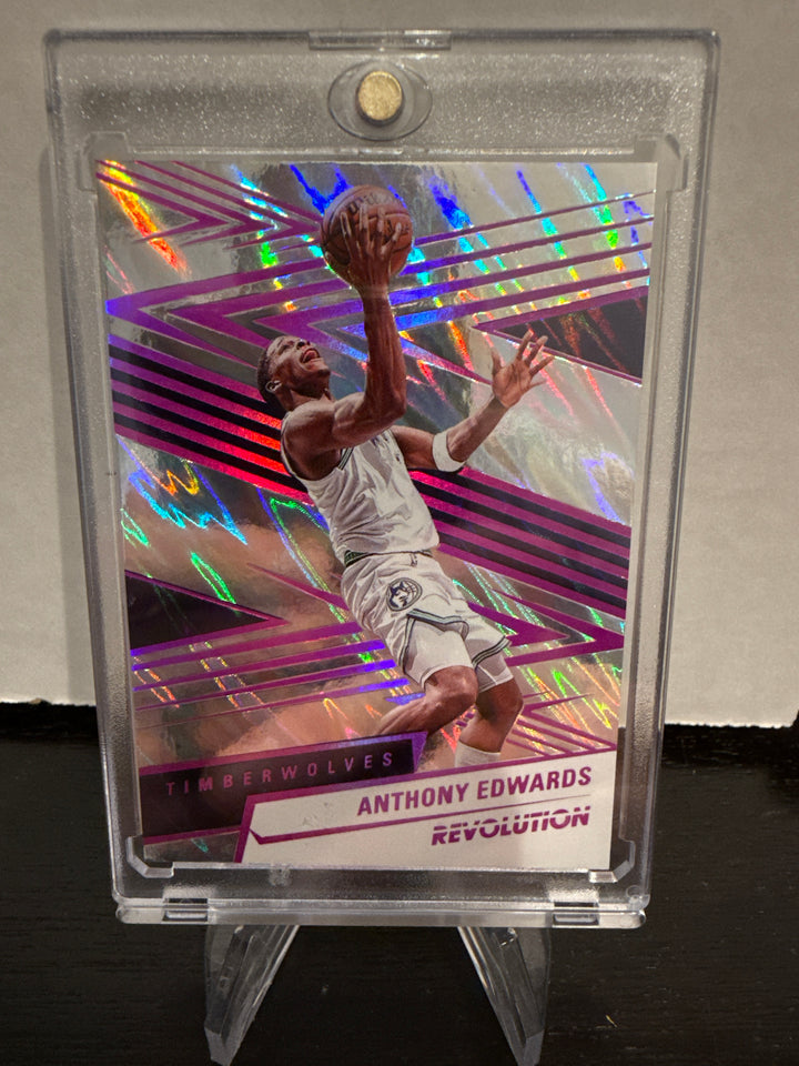 Anthony Edwards 2024-2025 Panini Revolution Pink Lava, 05/10