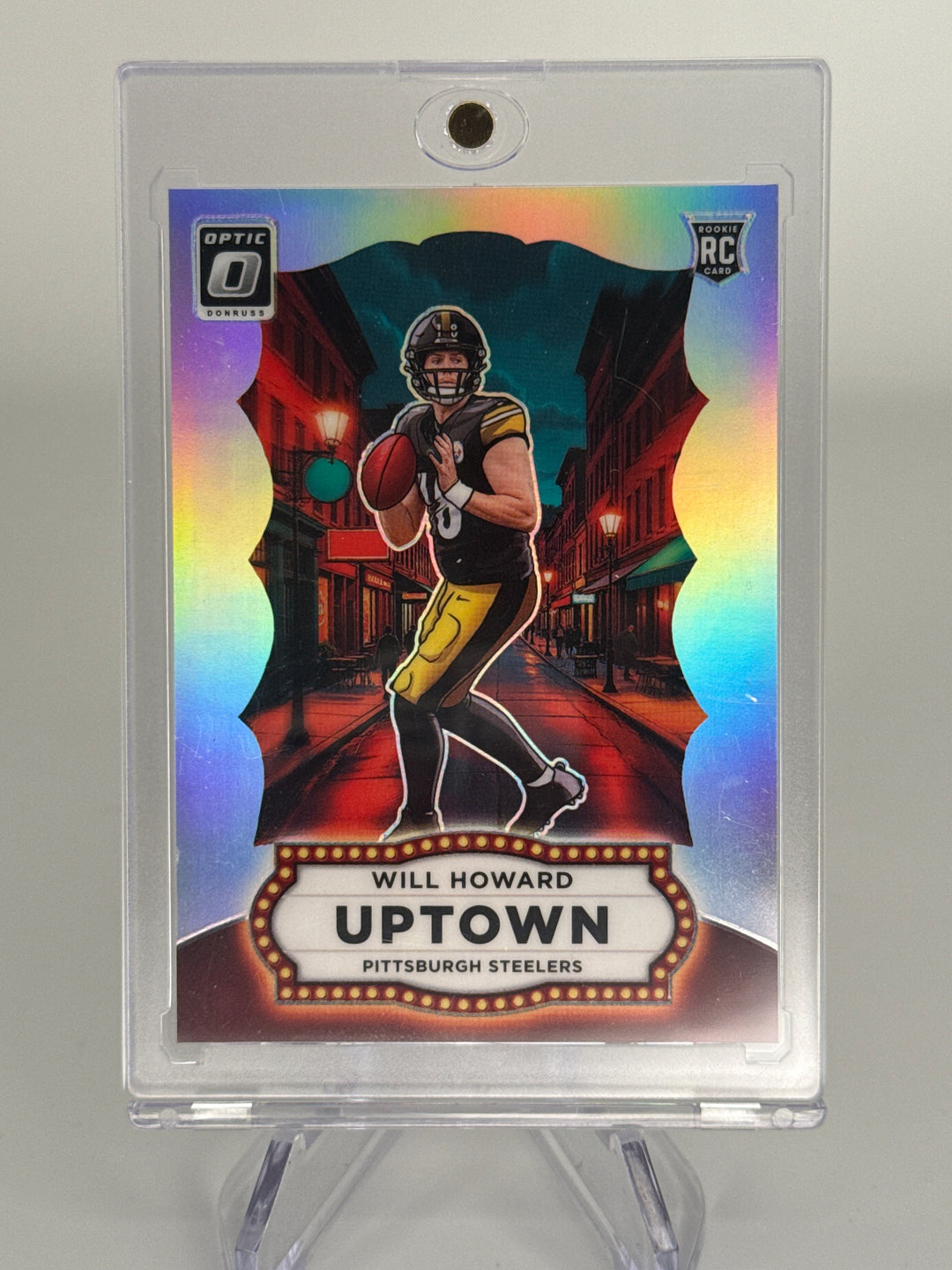 Will Howard 2025 Panini Donruss Optic Uptown SSP Case Hit Rookie