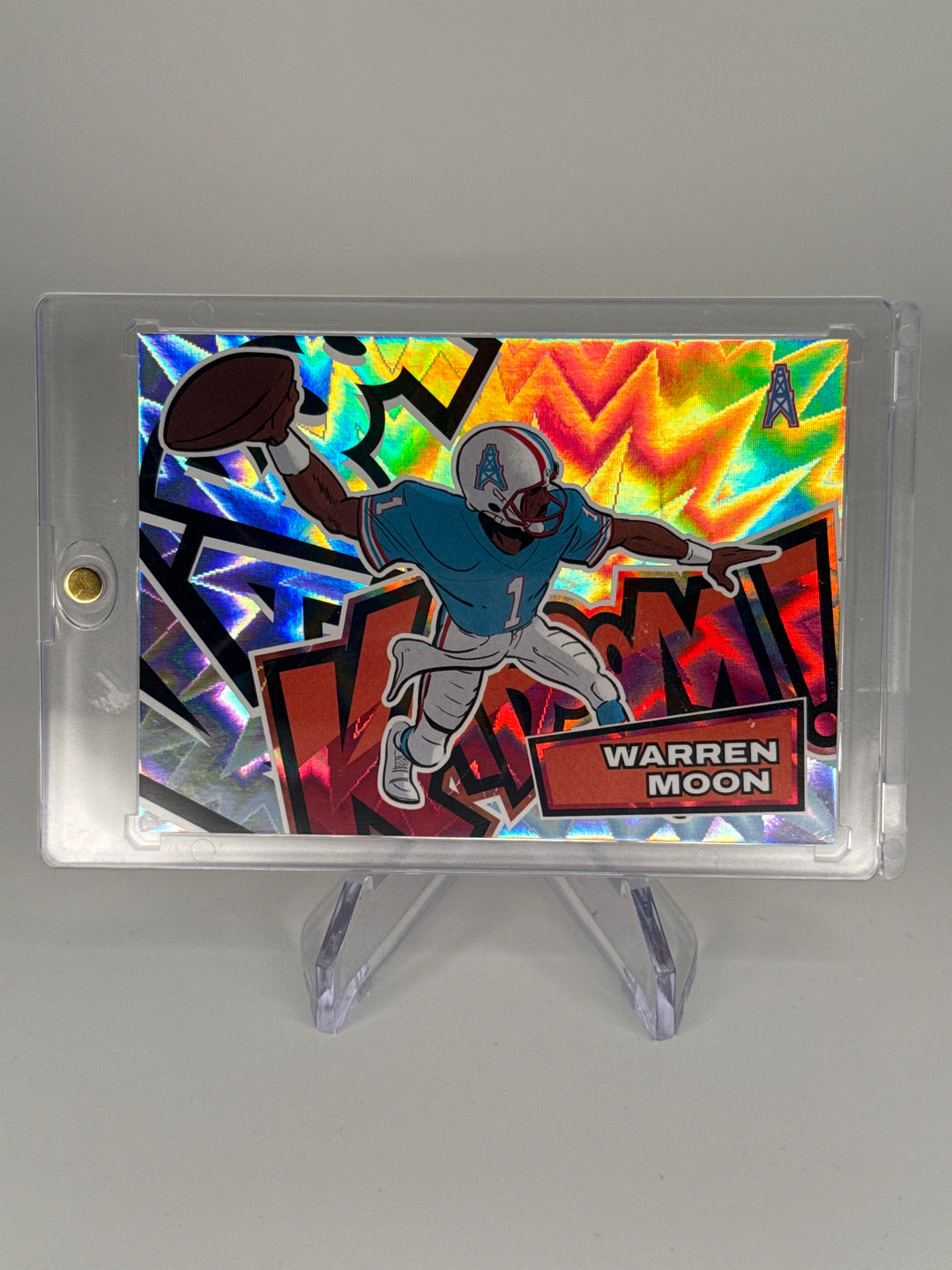 Warren Moon 2025 Panini Absolute KABOOM! Horizontal SSP Case Hit