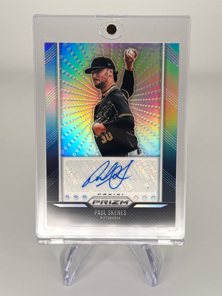 Paul Skenes 2026 Panini Prizm Silver Auto