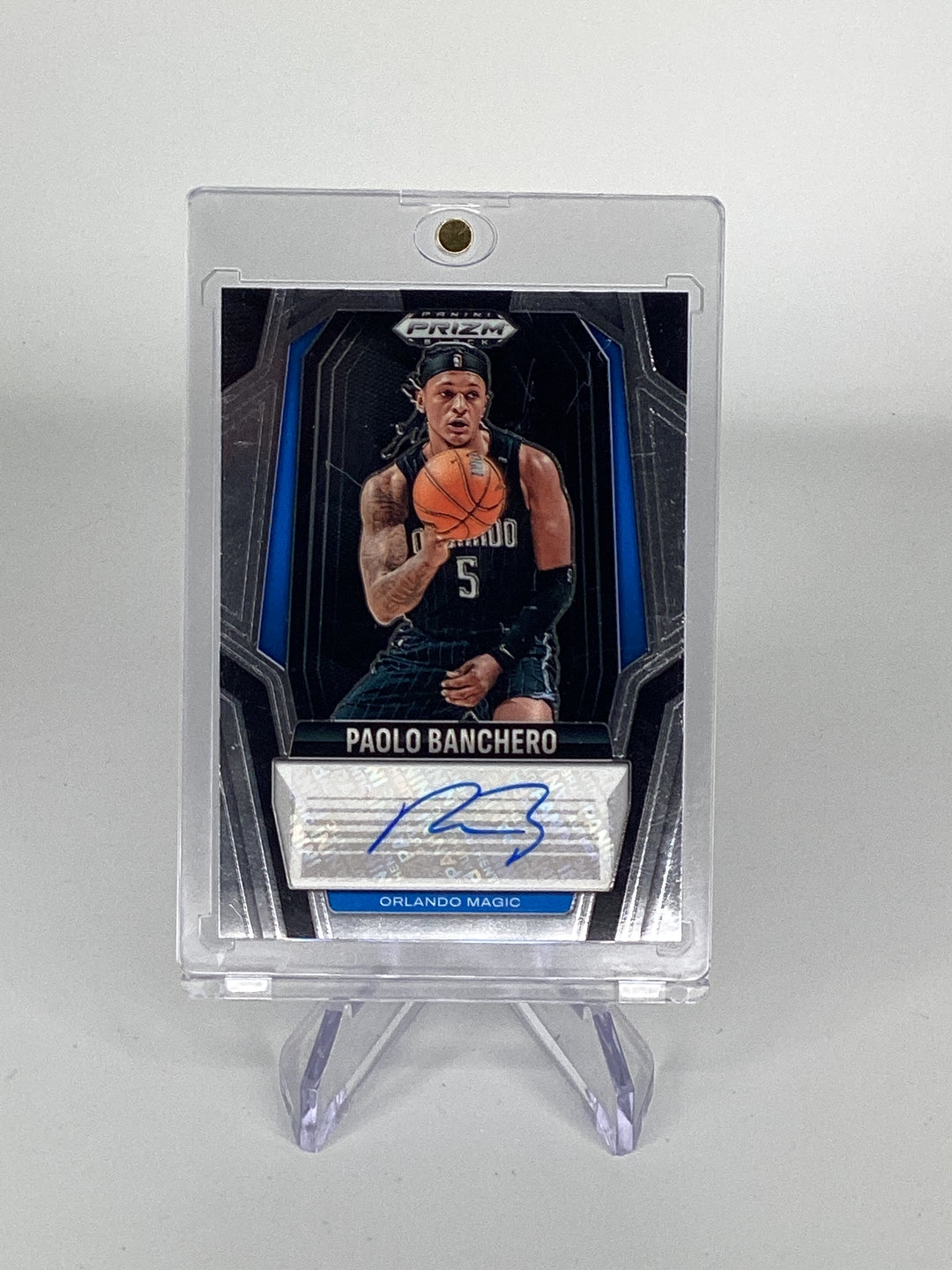 Paolo Banchero 2024 Panini Prizm Black Signatures Auto