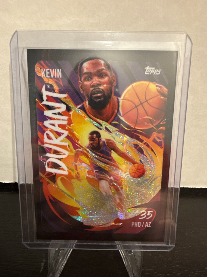 Kevin Durant 2024 Topps Chrome Ultraviolet SSP Case Hit