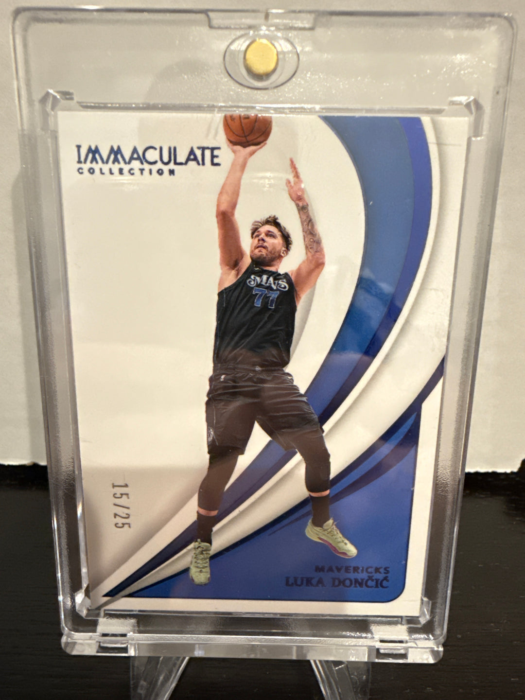 Luka Doncic 2024 Panini Immaculate Blue, 15/25