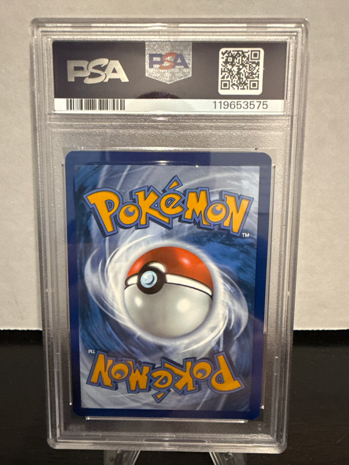 Pokemon TCG 2025 Ethan's Typhlosion Destined Rivals Full Art Illustration Rare, 190/182, PSA 9 Mint