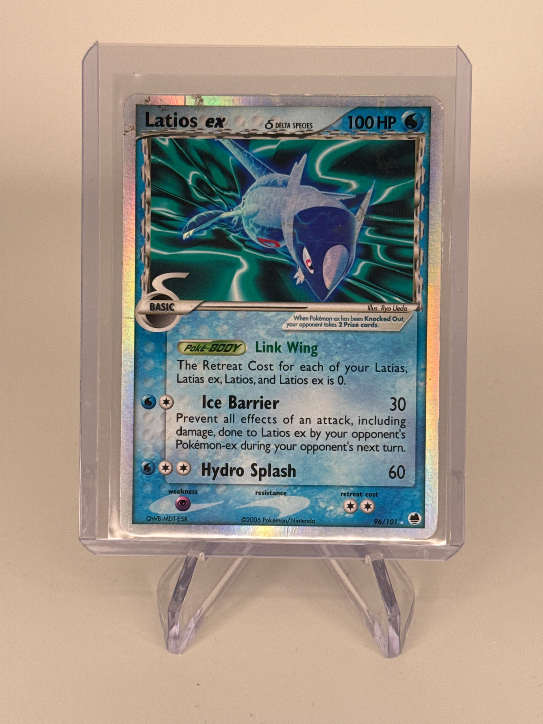 Pokemon TCG 2006 Latios EX Delta Species Dragon Frontiers Reverse Holo, 96/101