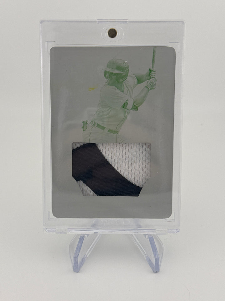 Jace Jung 2023 Panini Immaculate Printing Plate Relic, 1/1