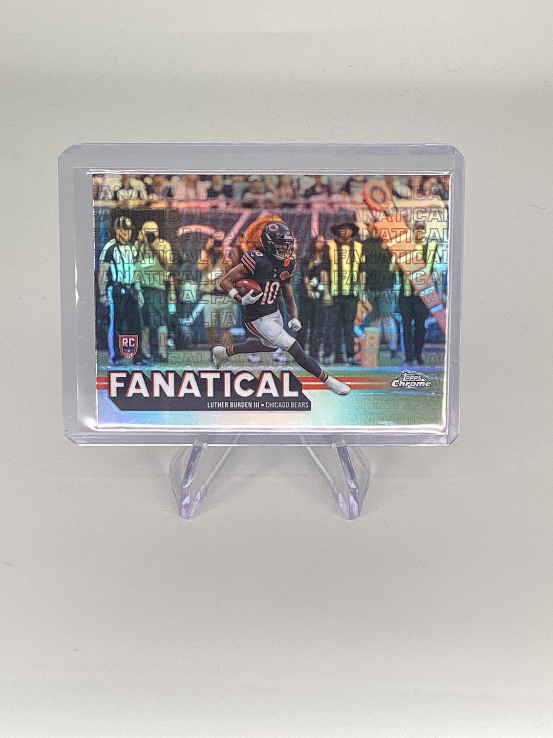 Luther Burden III 2025 Topps Chrome Fanatical SSP Case Hit