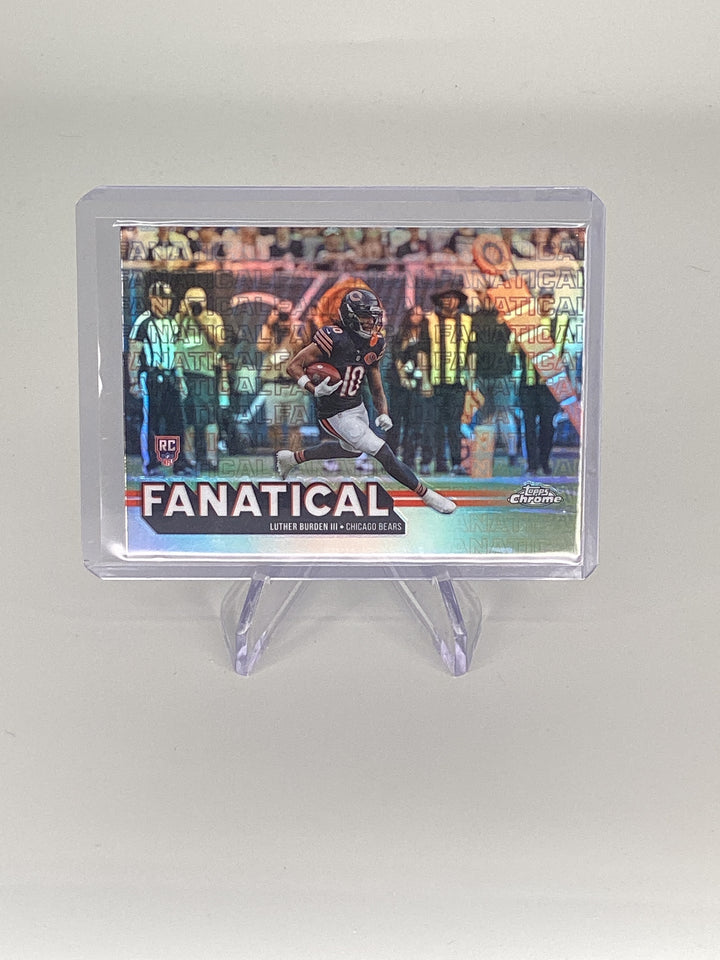 Luther Burden III 2025 Topps Chrome Fanatical SSP Case Hit