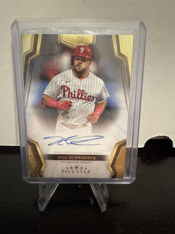 Kyle Schwarber 2024 Topps Five Star Auto