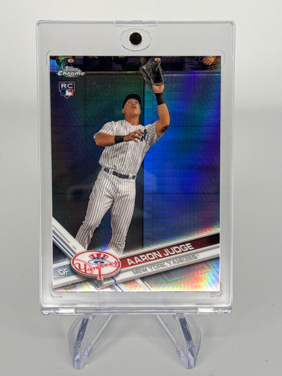 Aaron Judge 2017 Topps Chrome Prism Rookie