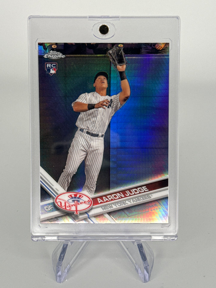 Aaron Judge 2017 Topps Chrome Prism Rookie