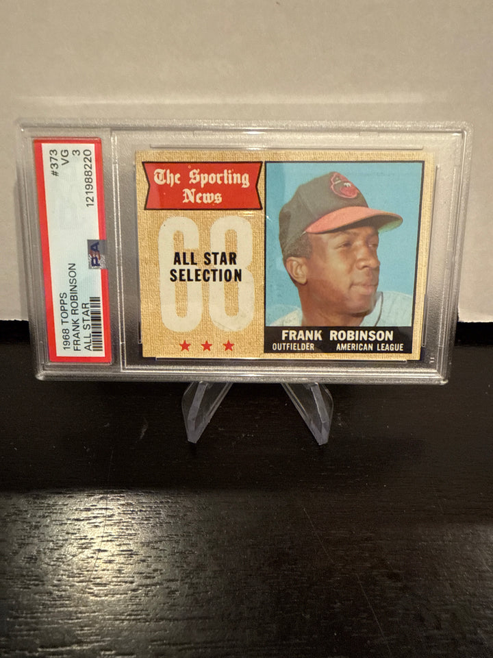 Frank Robinson 1968 Topps All Star, PSA 3