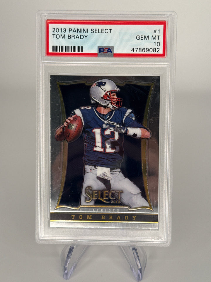 Tom Brady 2013 Panini Select, PSA 10 Gem Mint