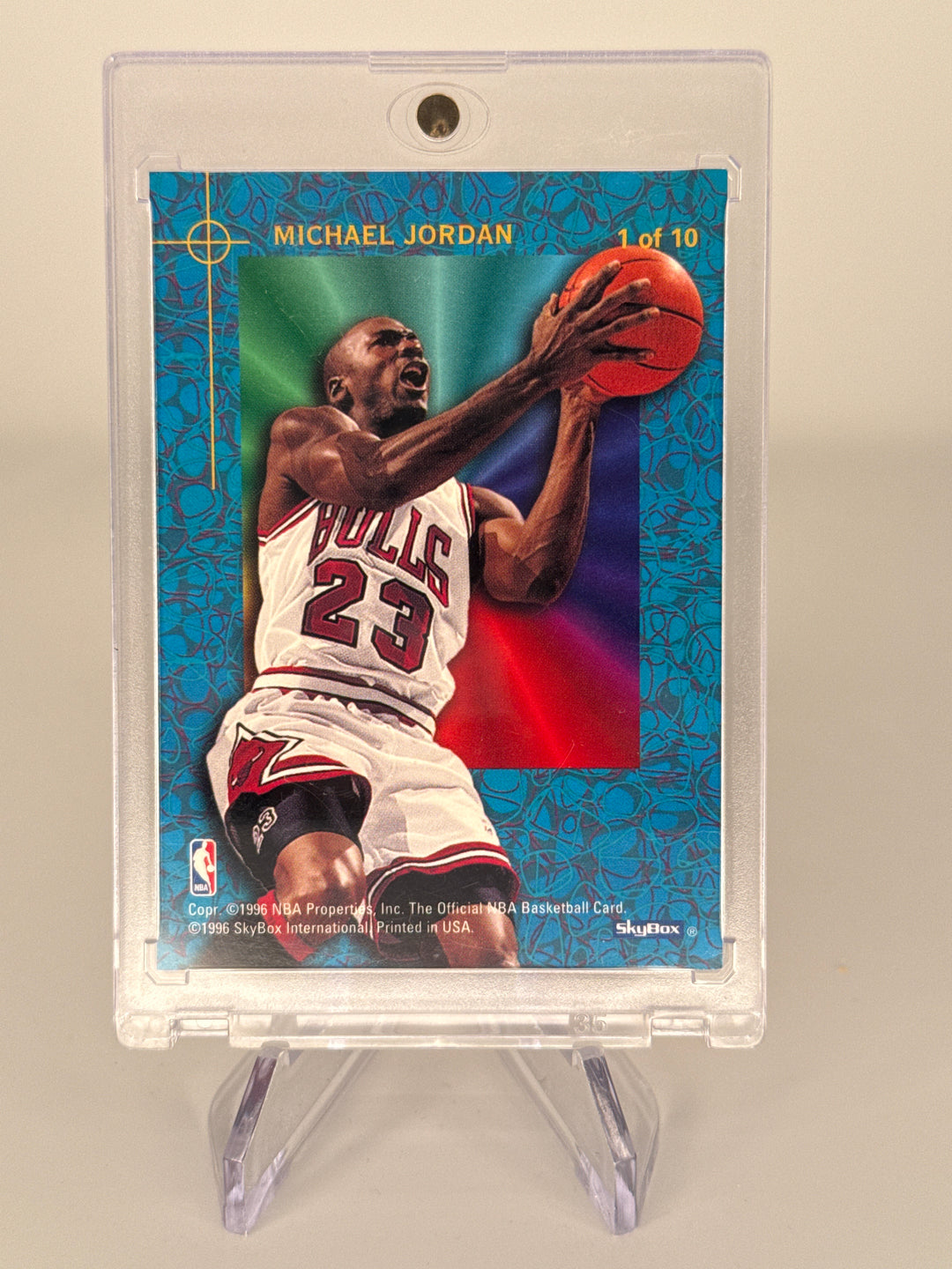 Michael Jordan 1996 NBA Hoops Power Palette