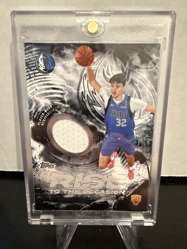 Cooper Flagg 2025 Topps Basketball Rise to the Occasion Rookie Relic