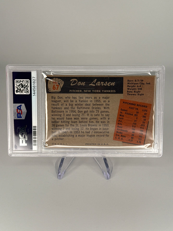Don Larsen 1955 Bowman, PSA 5