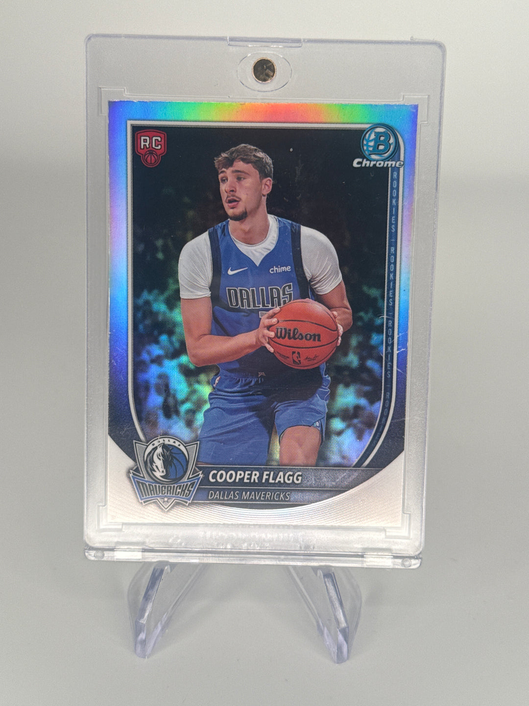 Cooper Flagg 2025 Bowman Chrome Red Variation Rookie