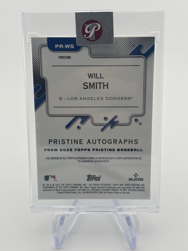 Will Smith 2025 Topps Pristine Purple Refractor Auto, 33/99