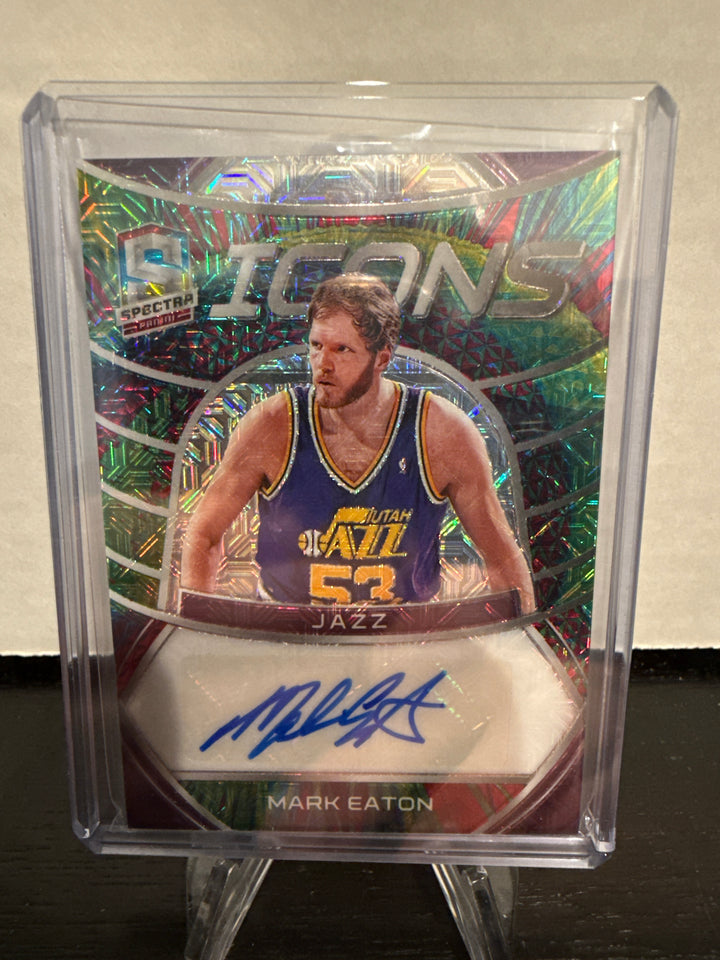 Mark Eaton 2020 Panini Spectra Meta Icons Auto, 20/25