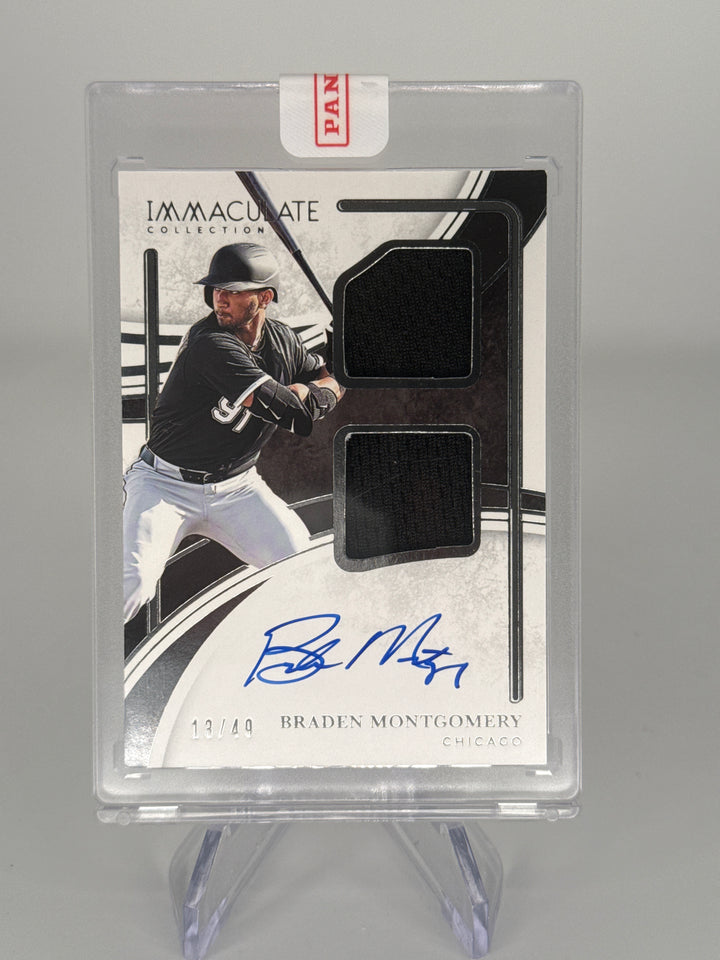 Braden Montgomery 2026 Panini Immaculate Dual Patch Auto, 13/49