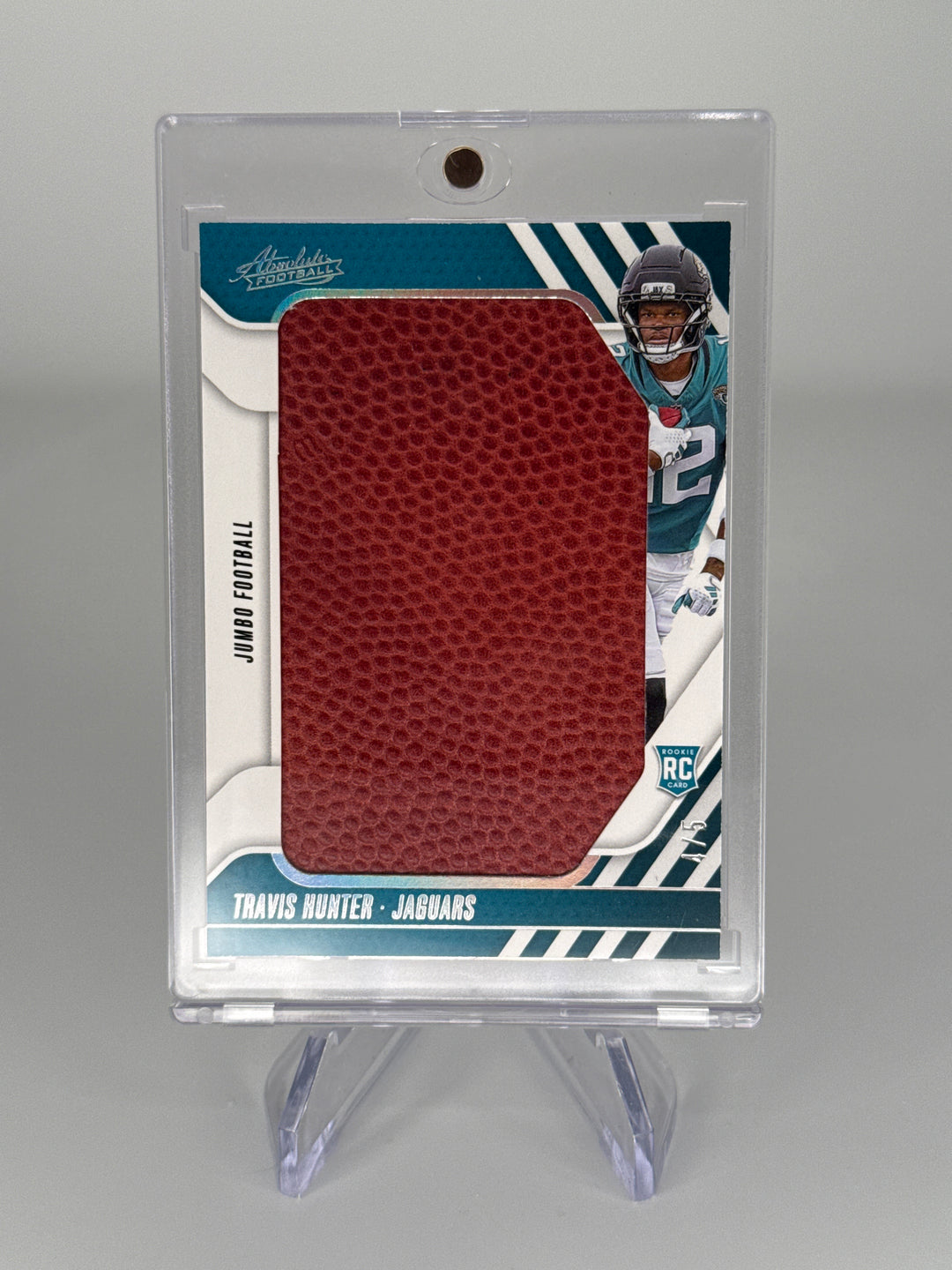 Travis Hunter 2025 Panini Absolute Jumbo Football Rookie Relic, 4/5