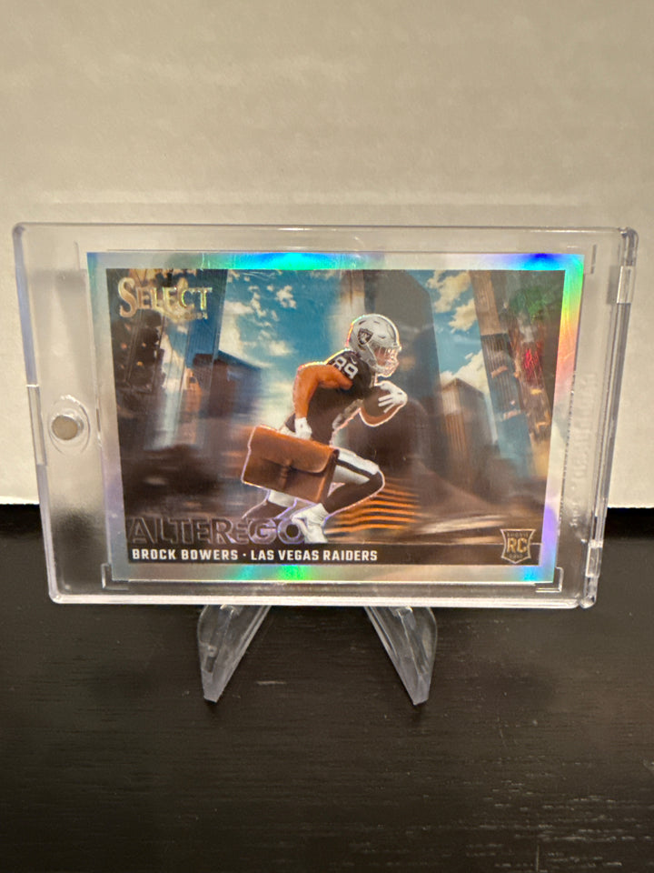 Brock Bowers 2024 Panini Select Alterego SSP Case Hit Rookie