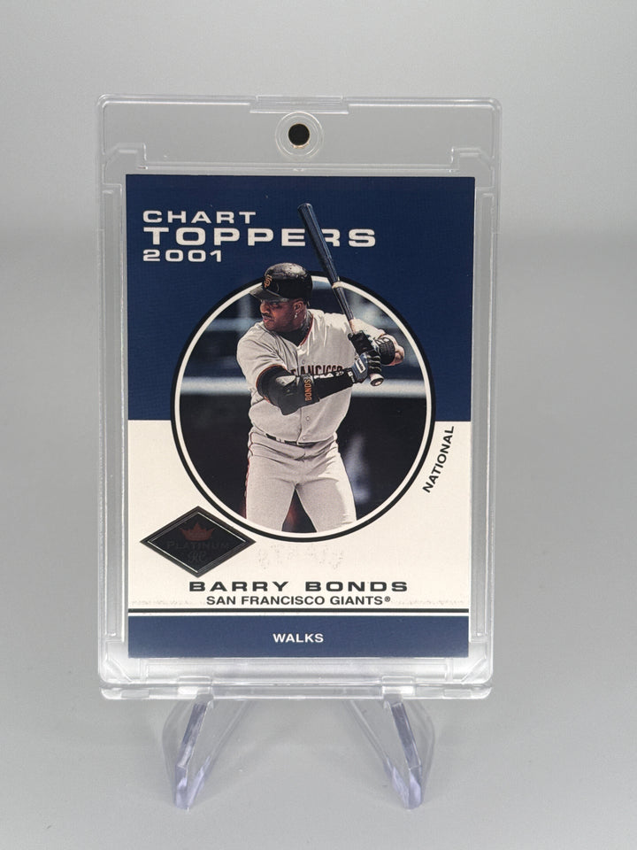Barry Bonds 2001 Fleer Platinum Chart Toppers, 127/201