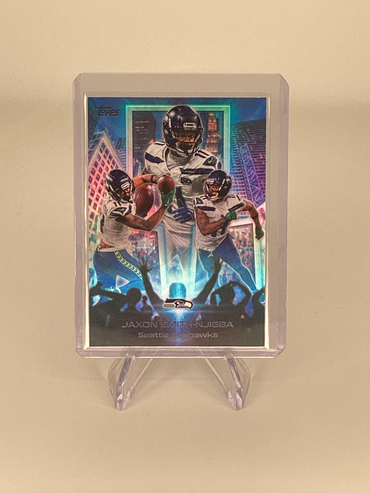 Jaxon Smith-Njigba 2026 Topps Flagship Billboard Material SSP