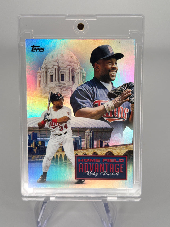 Kirby Puckett 2024 Topps Update Legendary Home Field Advantage SP