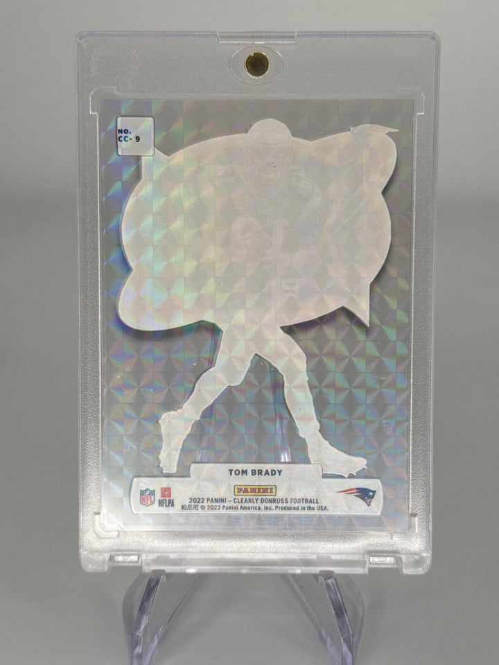 Tom Brady 2022 Panini Clearly Donruss Clearly Champions Holo Mosaic SSP