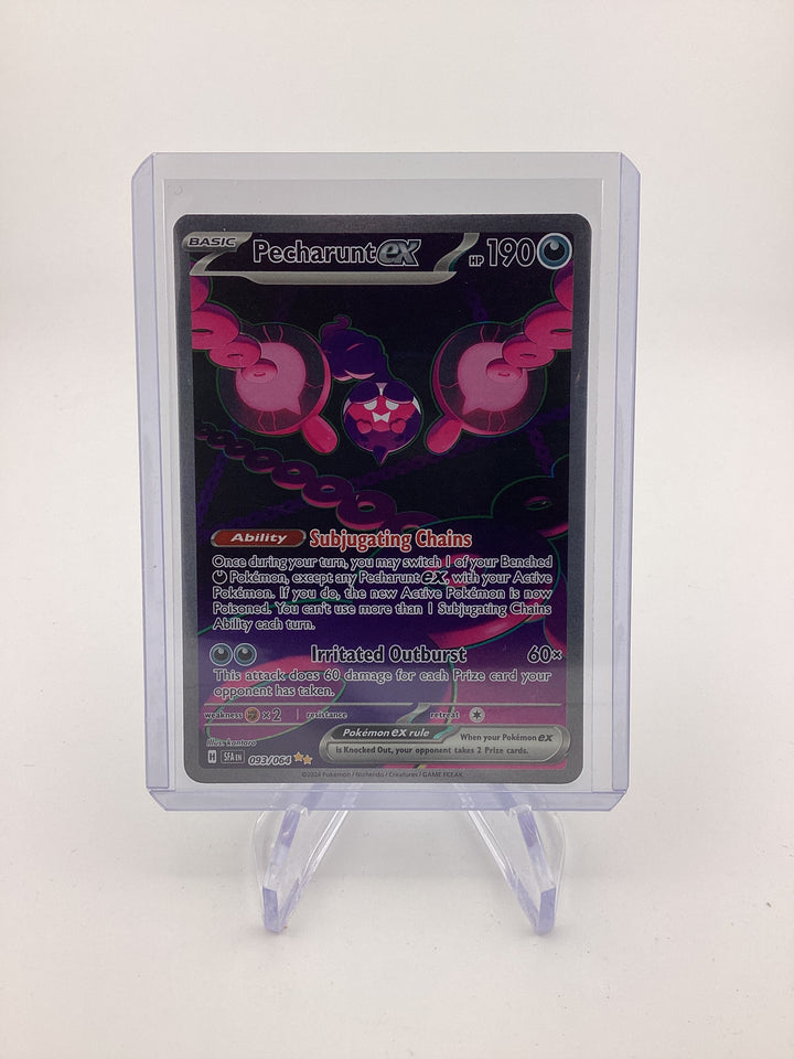 Pokémon TCG 2024 Pecharunt EX Shrouded Fables Special Illustration Rare, 093/064