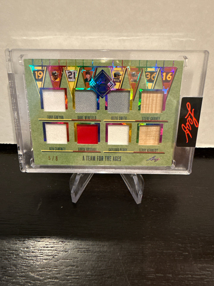 2025 Leaf Season in the Sun, A Team for the Ages Octa Relic, 5/8