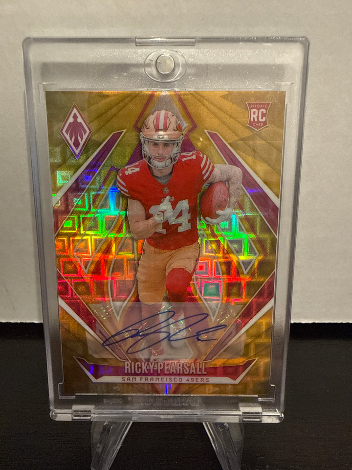 Ricky Pearsall 2024 Panini Phoenix Gold Pandora Rookie Auto, 04/10