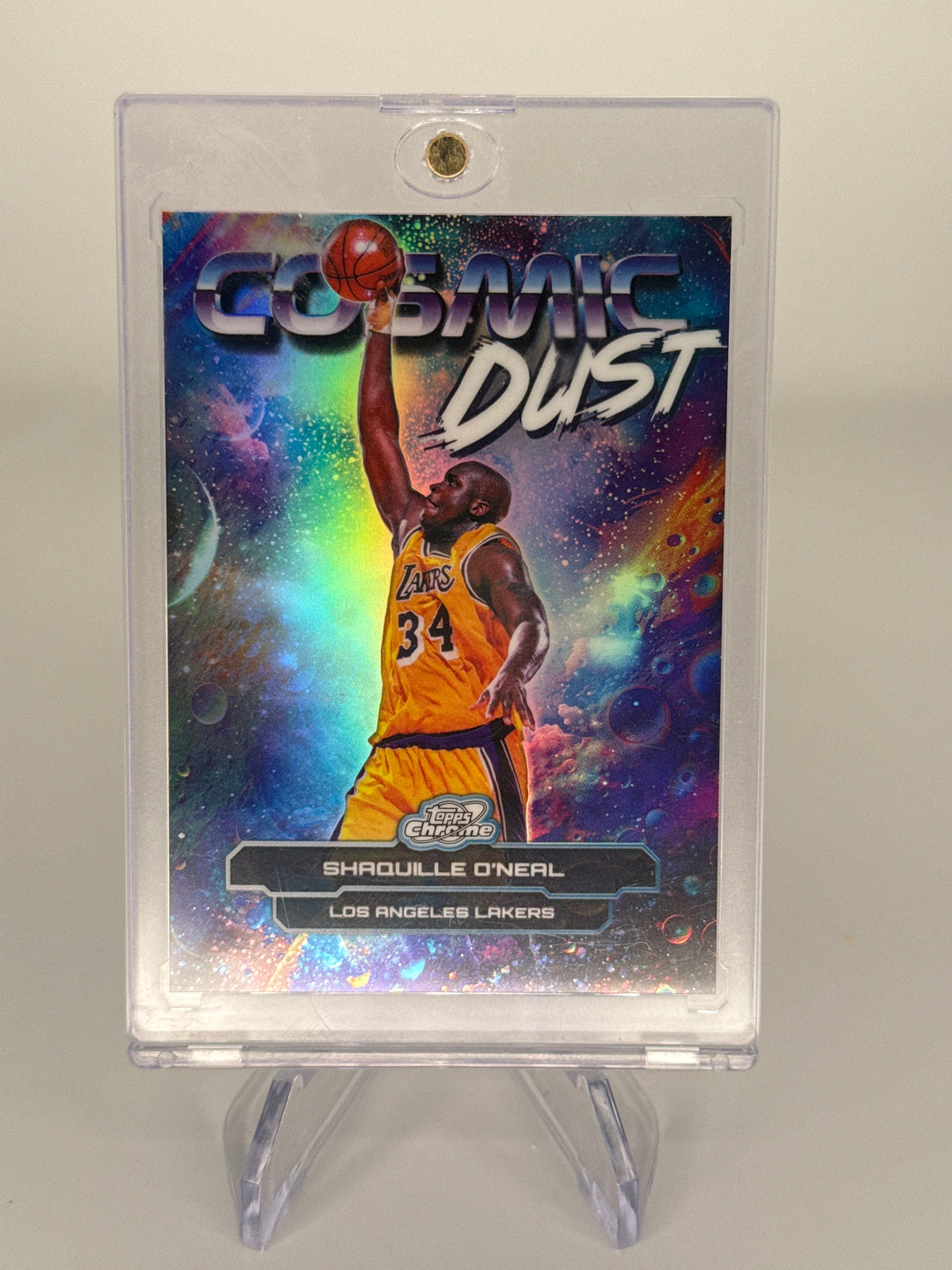 Shaquille O'Neal 2026 Topps Chrome Cosmic Dust SSP Case Hit