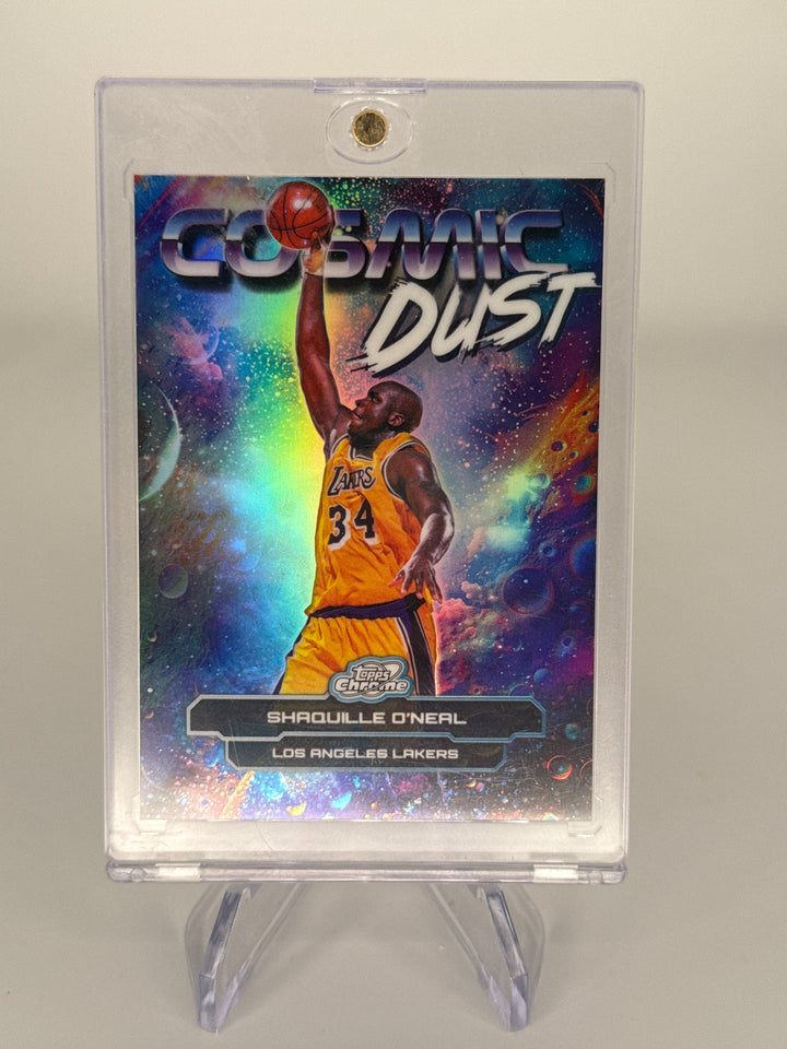 Shaquille O'Neal 2026 Topps Chrome Cosmic Dust SSP Case Hit