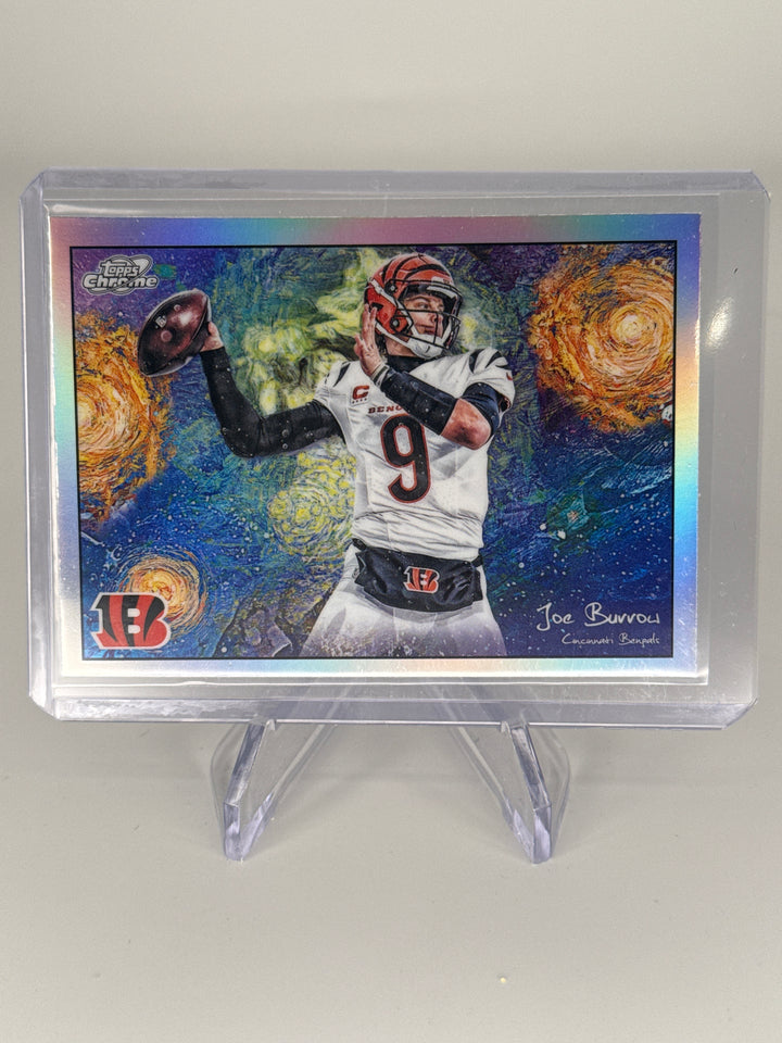 Joe Burrow 2025 Topps Cosmic Chrome Stars in The Night SP
