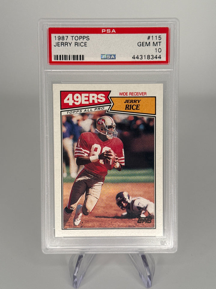 Jerry Rice 1987 Topps, PSA 10 Gem Mint