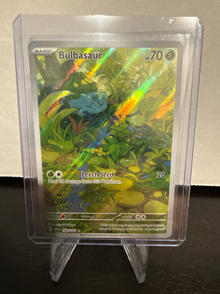 Pokémon TCG 2023 Bulbasaur Scarlet & Violet 151, 166/165