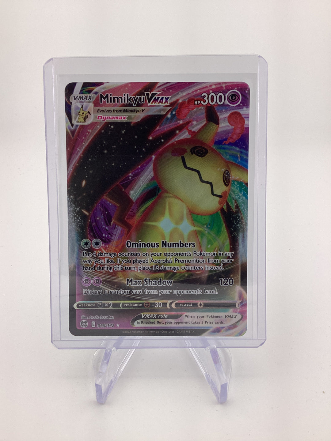 Mimikyu V & Vmax – 069/172 Brilliant Stars – Ultra Rare Pokemon Karten Lot – Ideal Zum Sammeln & Spielen Mimikyu V & Vmax – 069/172 Brilliant Stars – Ultra Rare Pokemon Karten Lot – Ideal Zum Sammeln & Spielen