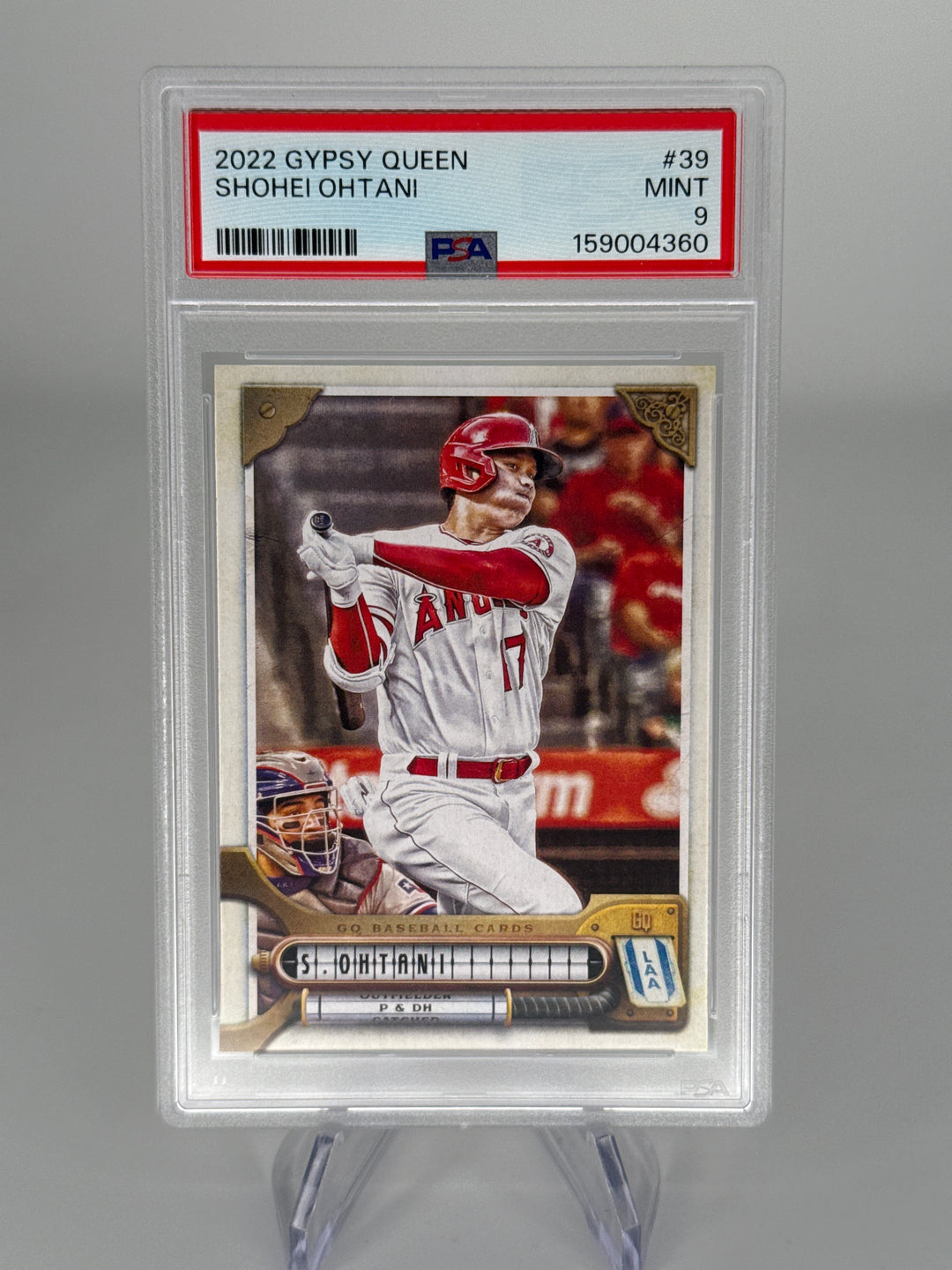 Shohei Ohtani 2022 Topps Gypsy Queen, PSA 9 Mint