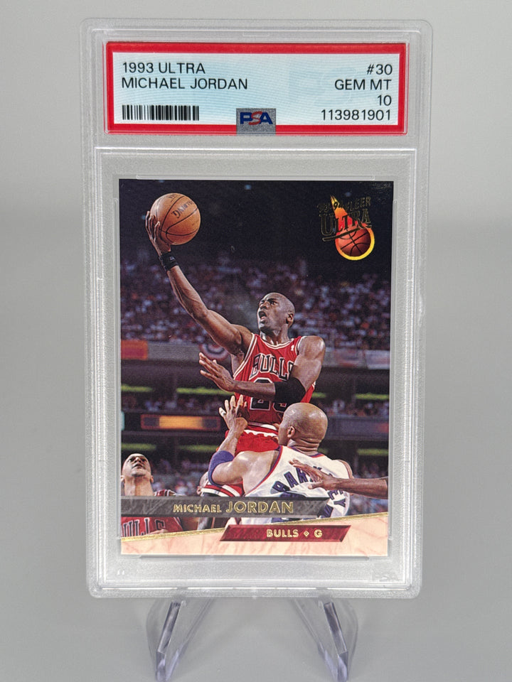 Michael Jordan 1993 Fleer Ultra, PSA 10 Gem Mint