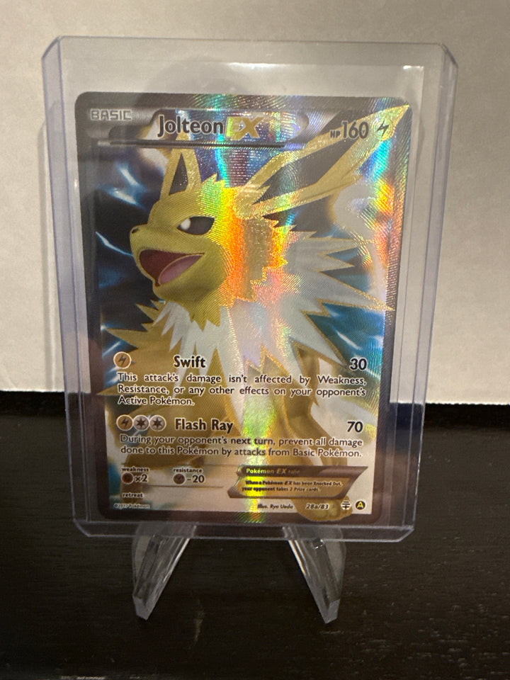 Pokemon TCG 2017 Jolteon EX XY Generations Full Art Promo, 28a/83