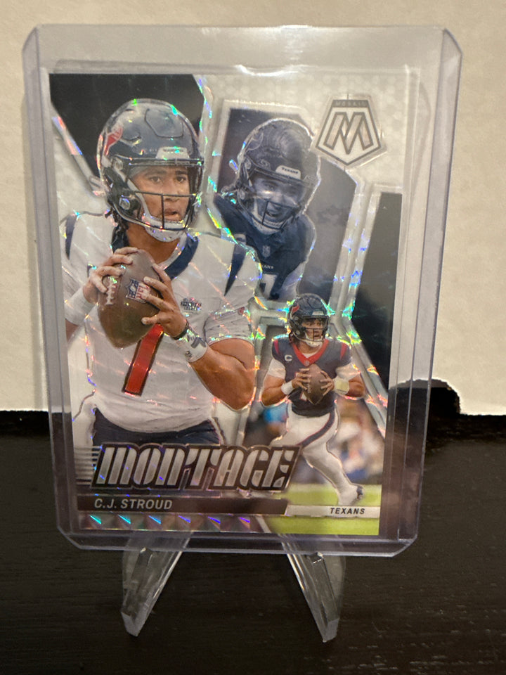 CJ Stroud 2024 Panini Mosaic Montage White, 11/25