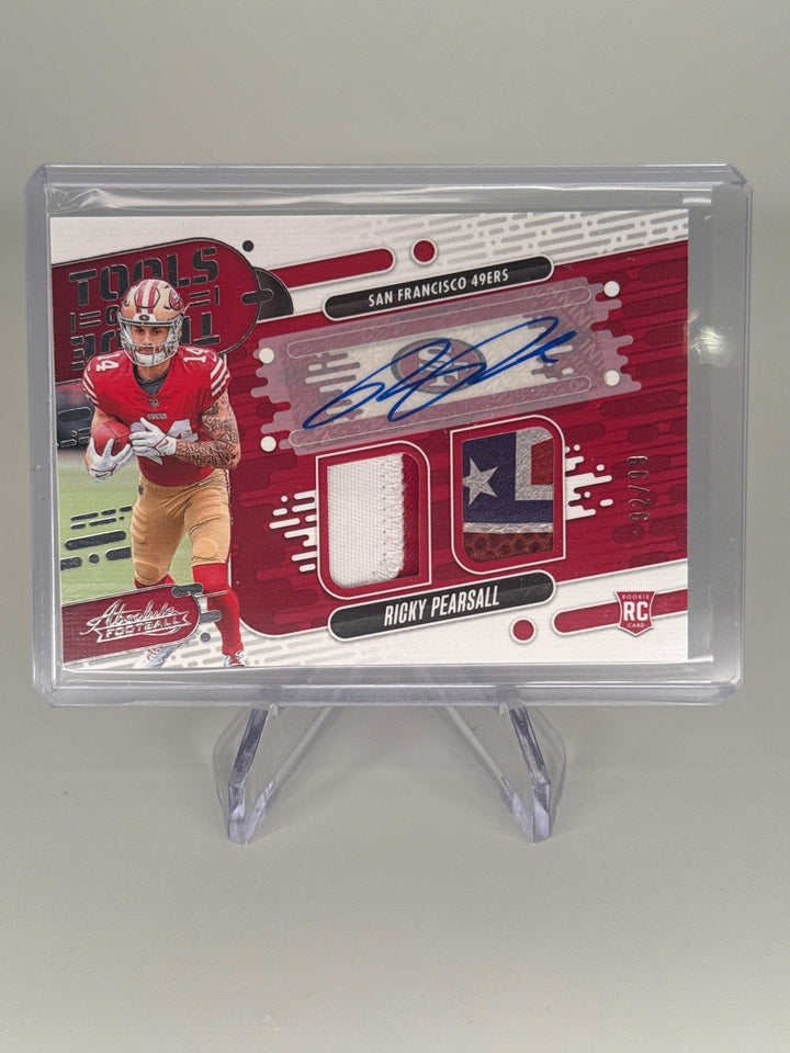 Ricky Pearsall 2024 Panini Absolute Tools of the Trade Rookie Patch Auto, 92/99