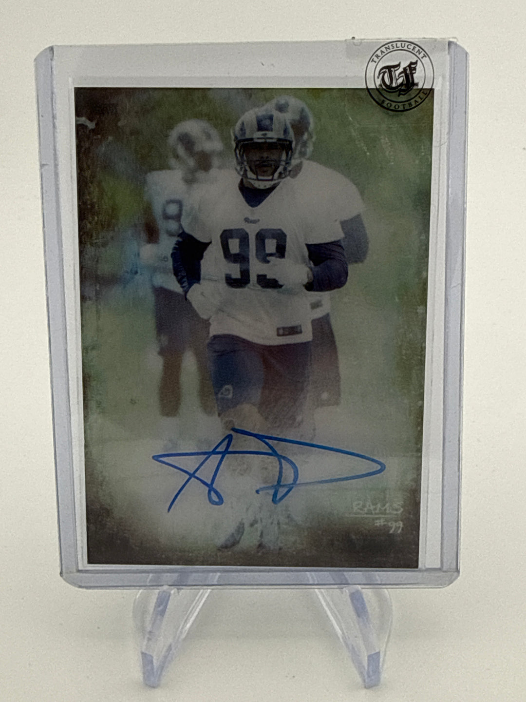 Aaron Donald 2014 Topps Translucent Rookie Auto