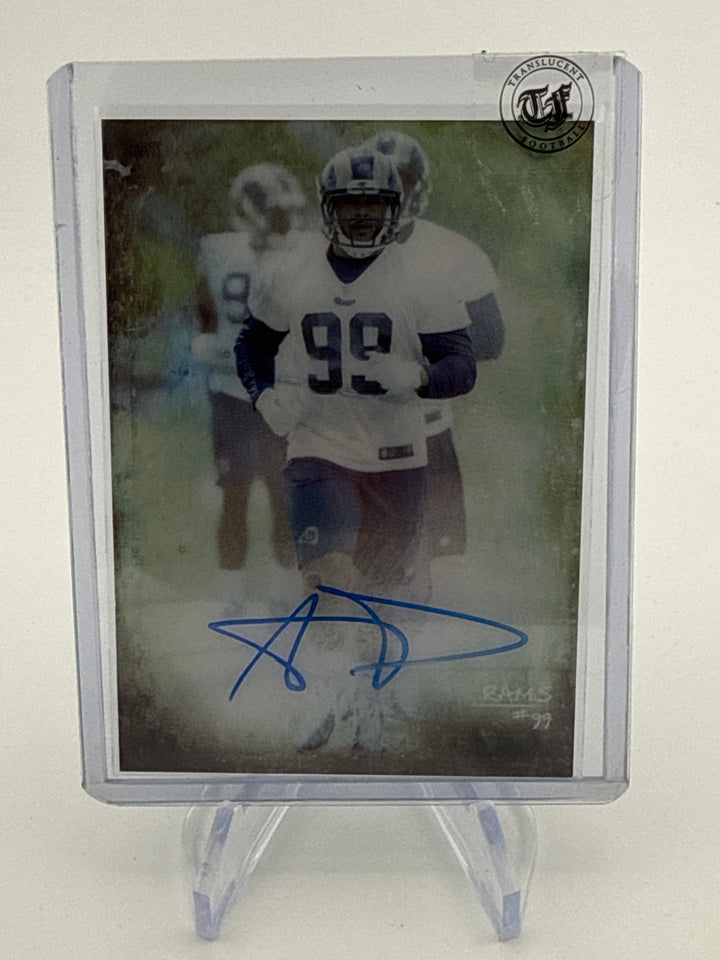 Aaron Donald 2014 Topps Translucent Rookie Auto