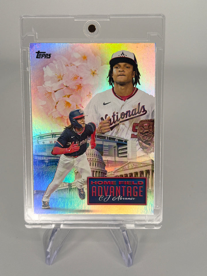 CJ Abrams 2024 Topps Update Home Field Advantage SP